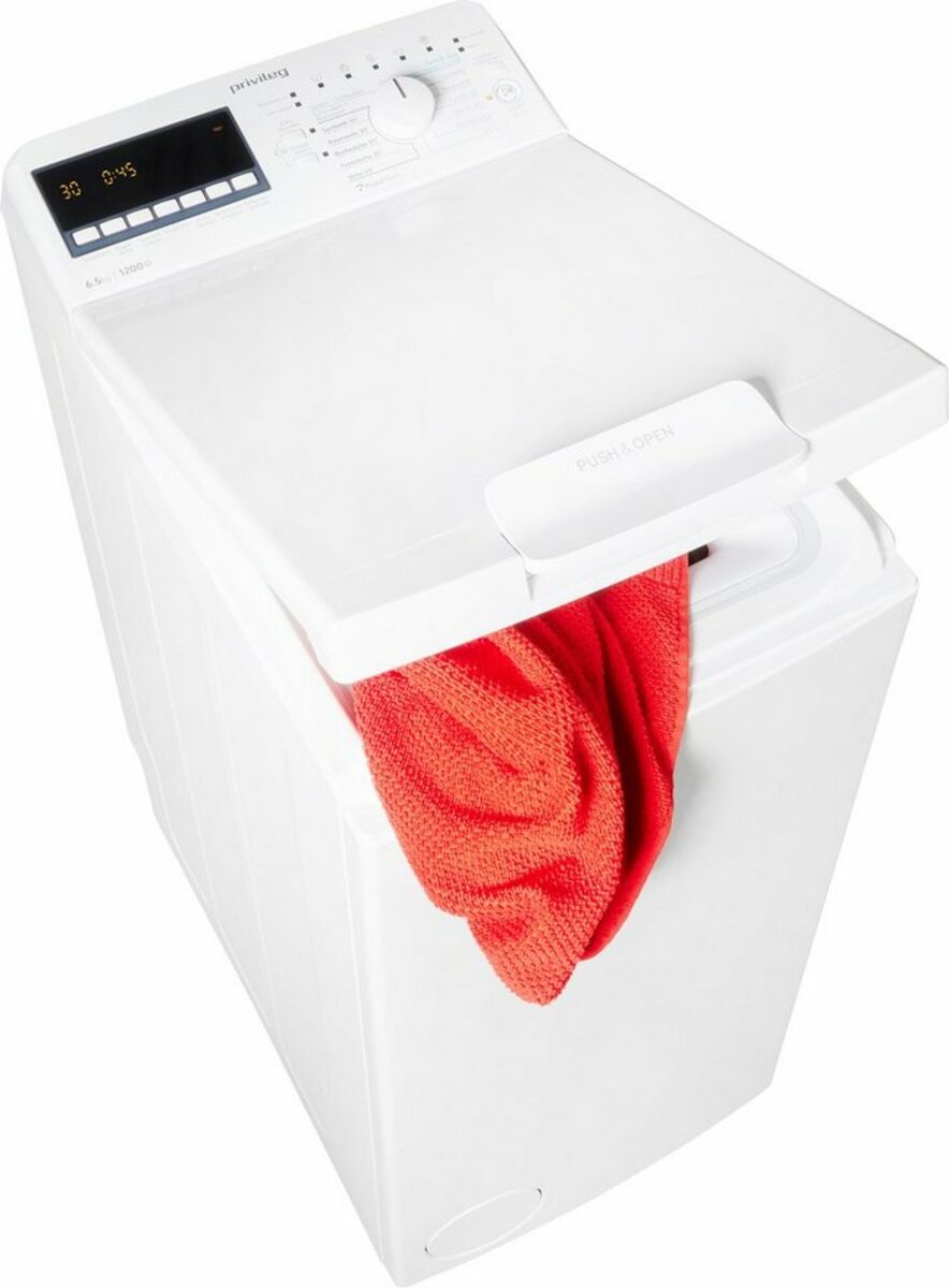 Bild 1 von Privileg Waschmaschine Toplader PWT C6512P N, 6,5 kg, 1200 U/min