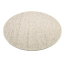 Bild 1 von Linea Natura Handwebteppich, Gelb, Textil, meliert, rund, für Fußbodenheizung geeignet, Teppiche & Böden, Teppiche, Naturteppiche