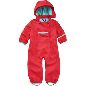 Baby Softshelloverall mit Microfleece Rot