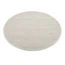 Bild 1 von Linea Natura Handwebteppich, Grau, Textil, meliert, rund, für Fußbodenheizung geeignet, Teppiche & Böden, Teppiche, Naturteppiche