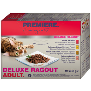 PREMIERE Deluxe Ragout Adult Multipack 12x85g