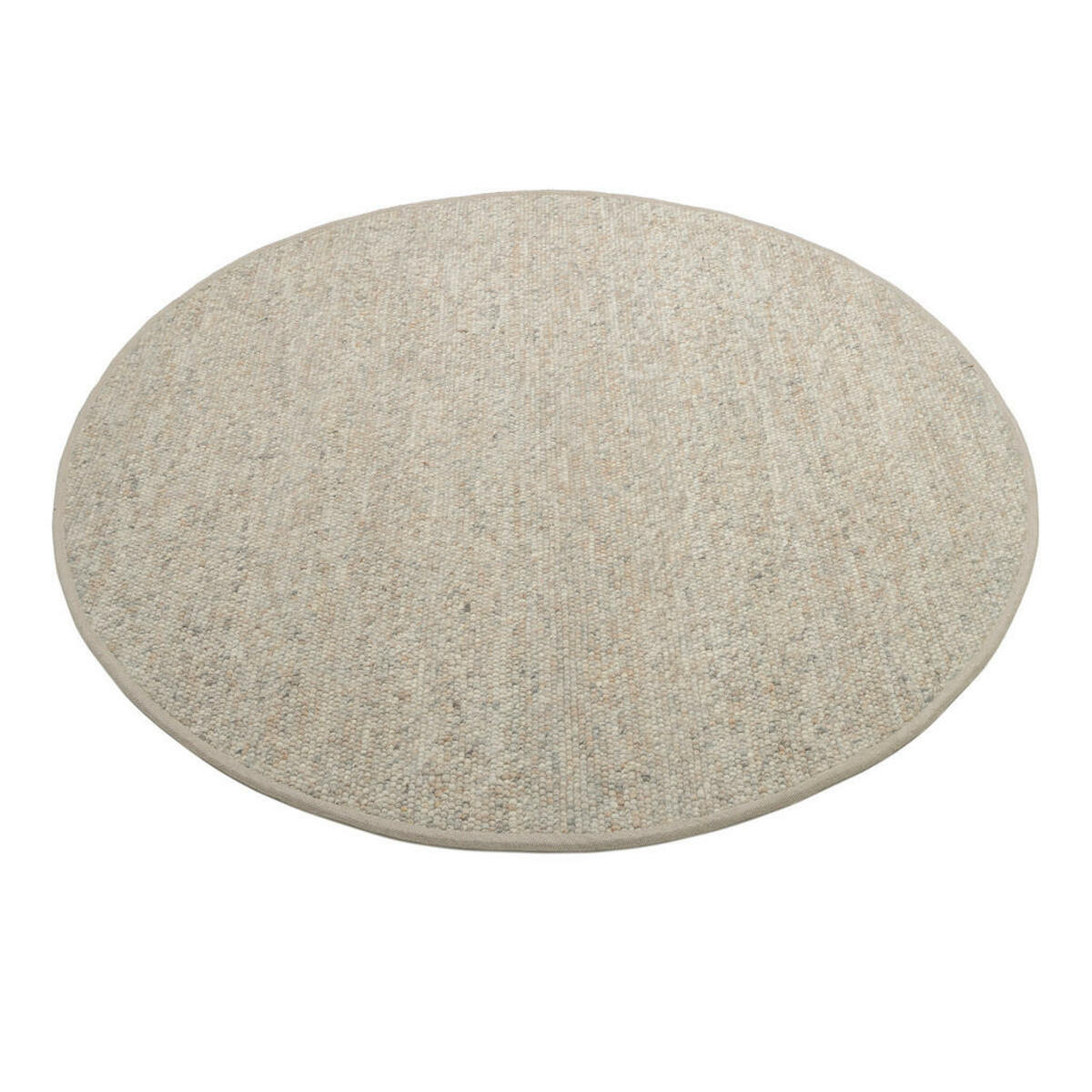 Bild 1 von Linea Natura Handwebteppich, Gelb, Textil, meliert, rund, für Fußbodenheizung geeignet, Teppiche & Böden, Teppiche, Naturteppiche