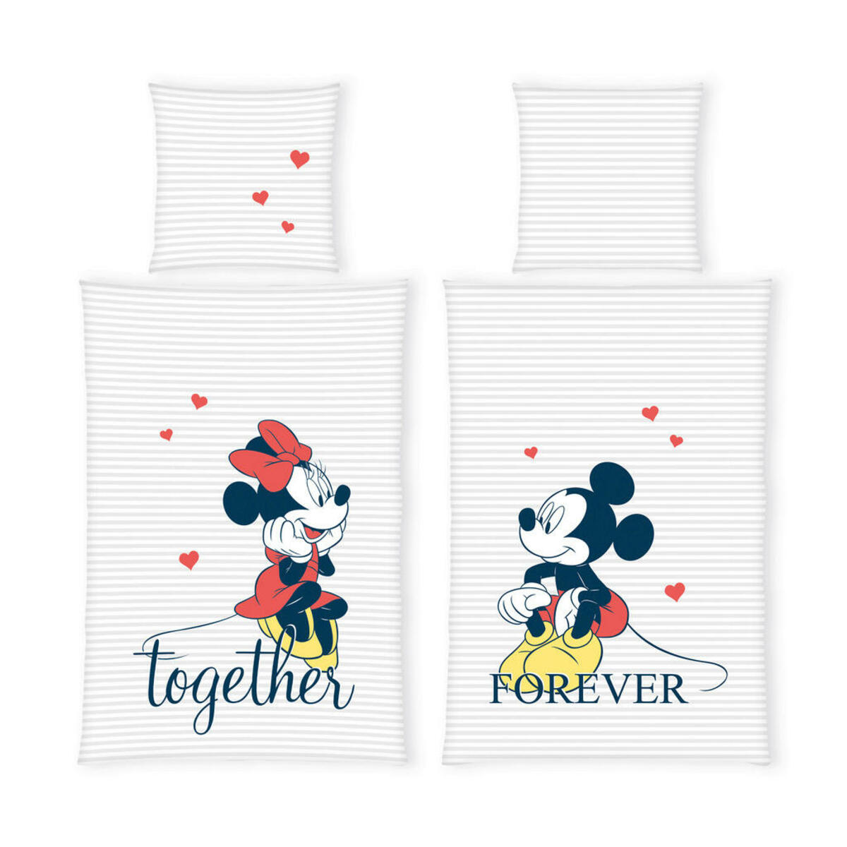 Bild 1 von Disney Bettwäsche, Mehrfarbig, Textil, 135 cm, Oeko-Tex® Standard 100, pflegeleicht, atmungsaktiv, hautfreundlich, schadstoffgeprüft, Schlaftextilien, Bettwäsche, Bettwäsche