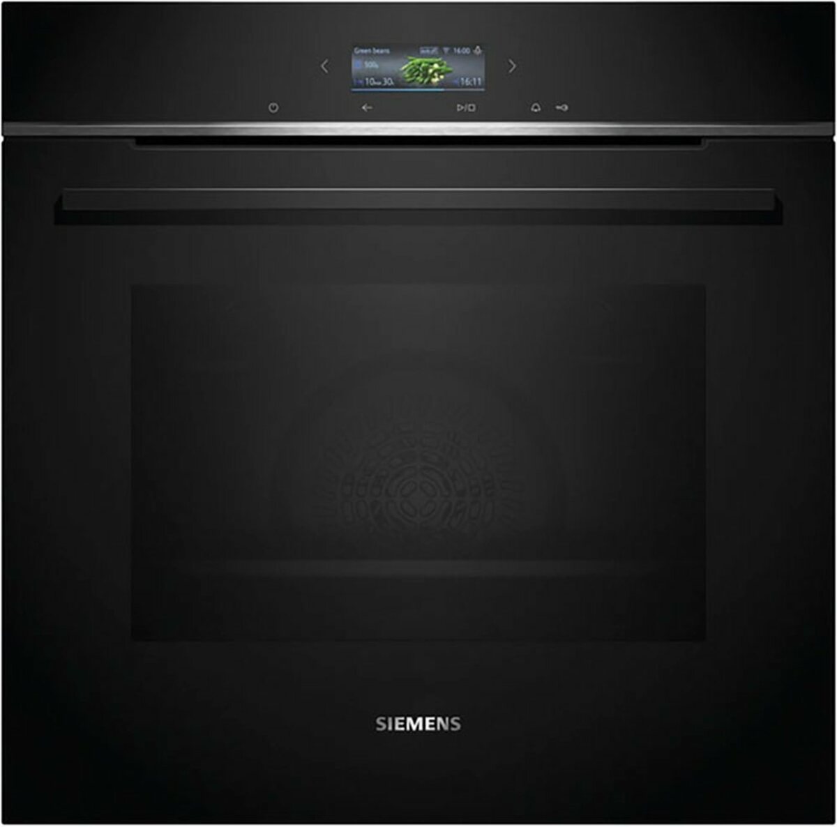 Bild 1 von SIEMENS Einbaubackofen iQ700 HB774G1B1, mit Teleskopauszug nachrüstbar