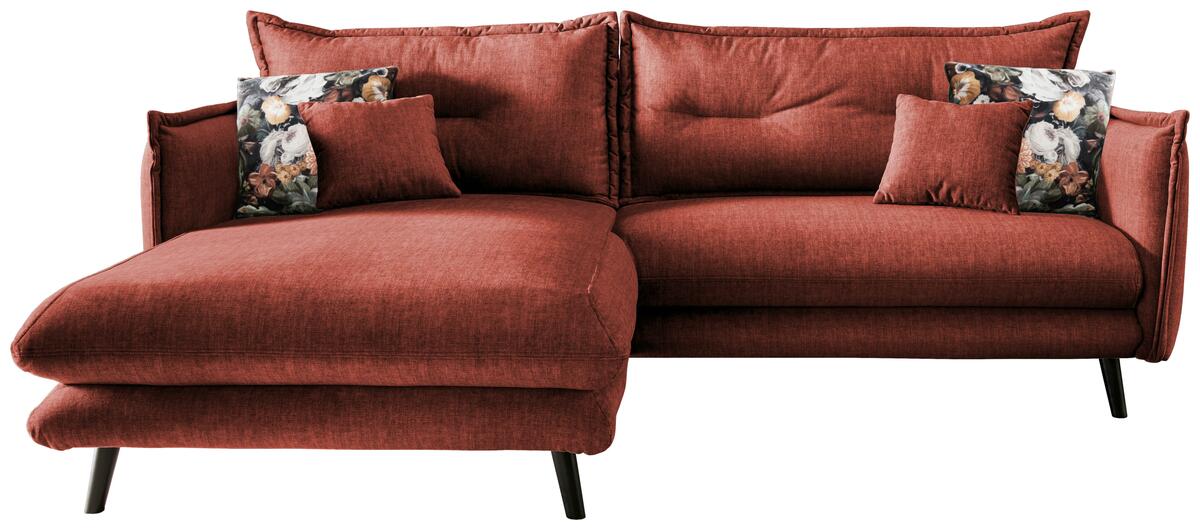 Bild 1 von Wohnlandschaft Lazio Koralle Verlours, Multicolor, Koralle