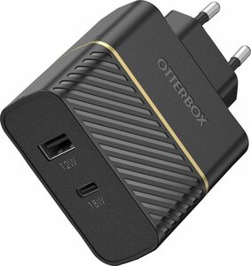 Otterbox EU Ladegerät 30W - USB-C 18W + USB-A 12W USB-PD Smartphone-Ladegerät
