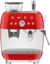 Bild 1 von Smeg Espressomaschine EGF03RDEU, mit integrierter Kaffeemühle