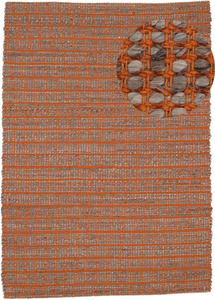 carpetfine Teppich »Lara«, rechteckig, Wendeteppich aus Jute/Baumwolle, Wohnzimmer
