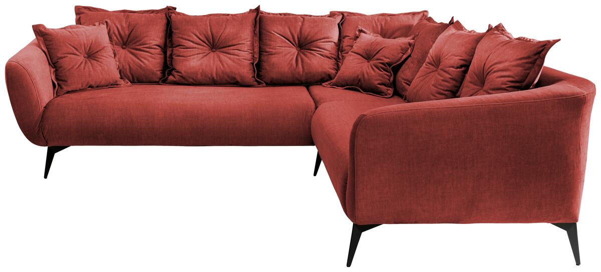 Bild 1 von Wohnlandschaft Baggio Koralle Velours, Koralle