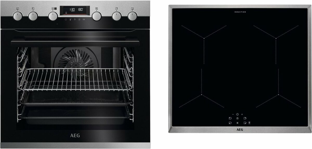 Bild 1 von AEG Induktions Herd-Set TEAMH2PIS2, Pyrolyse-Selbstreinigung
