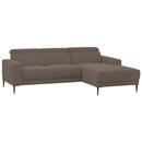 Bild 1 von Livetastic Eckschlafsofa, Taupe, Textil, Uni, 3-Sitzer, 246x128 cm, Stoffauswahl, Rücken echt, Armteil links, rechts, elektrischer Sitzvorzug, Wohnzimmer, Sofas & Couches, Wohnlandschaften