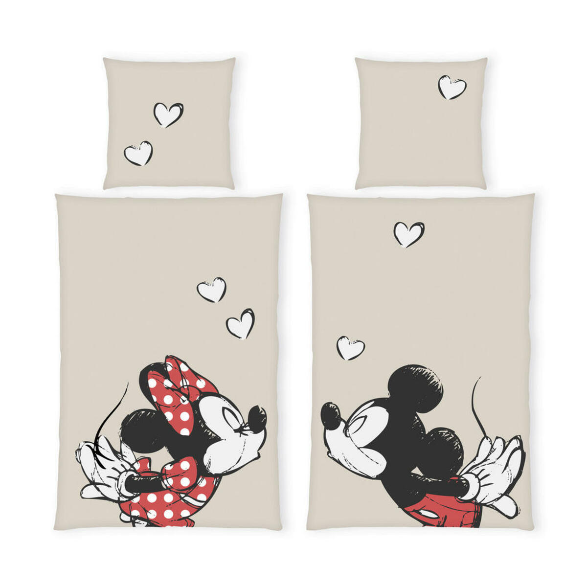 Bild 1 von Disney Bettwäsche, Mehrfarbig, Textil, 135 cm, Oeko-Tex® Standard 100, pflegeleicht, atmungsaktiv, hautfreundlich, schadstoffgeprüft, Schlaftextilien, Bettwäsche, Bettwäsche
