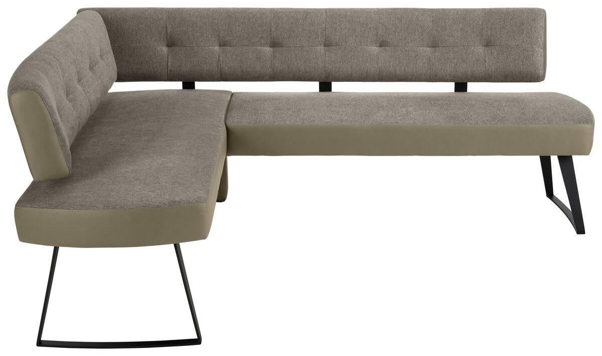 Bild 1 von Eckbank Storm Rechts in Taupe ca. 170x220cm, Taupe
