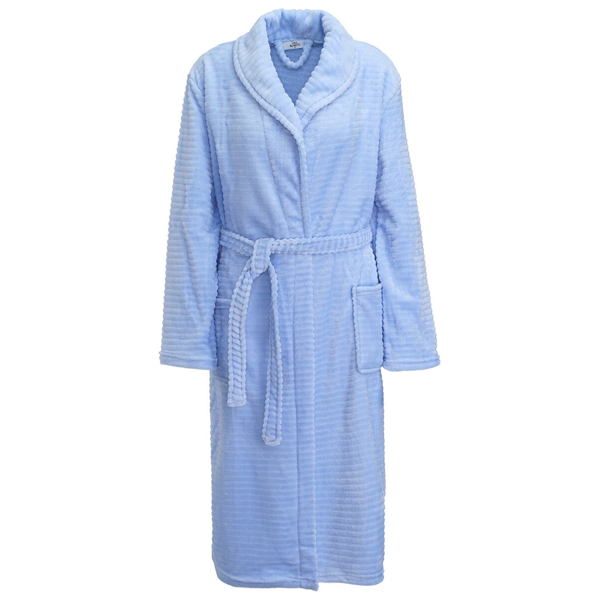 Bild 1 von Damen Bademantel mit Bindegürtel HELLBLAU