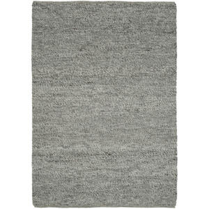 Linea Natura Handwebteppich, Grau, Textil, meliert, quadratisch, 200 cm, für Fußbodenheizung geeignet, Teppiche & Böden, Teppiche, Naturteppiche