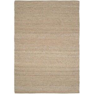 Linea Natura Handwebteppich, Braun, Textil, meliert, rechteckig, 80 cm, für Fußbodenheizung geeignet, Teppiche & Böden, Teppiche, Naturteppiche
