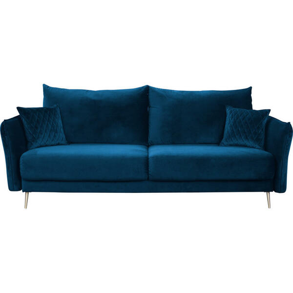 Bild 1 von Mid.you Schlafsofa, Blau, Textil, 2-Sitzer, Füllung: Faserbällchen, Schaumstoffflocken,Faserbällchen, Schaumstoffflocken, 235x96x104 cm, Oeko-Tex® Standard 100, Schlafen auf Sitzhöhe, Rücken ec