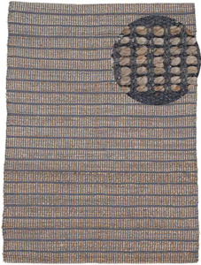 carpetfine Teppich »Lara«, rechteckig, Wendeteppich aus Jute/Baumwolle, Wohnzimmer