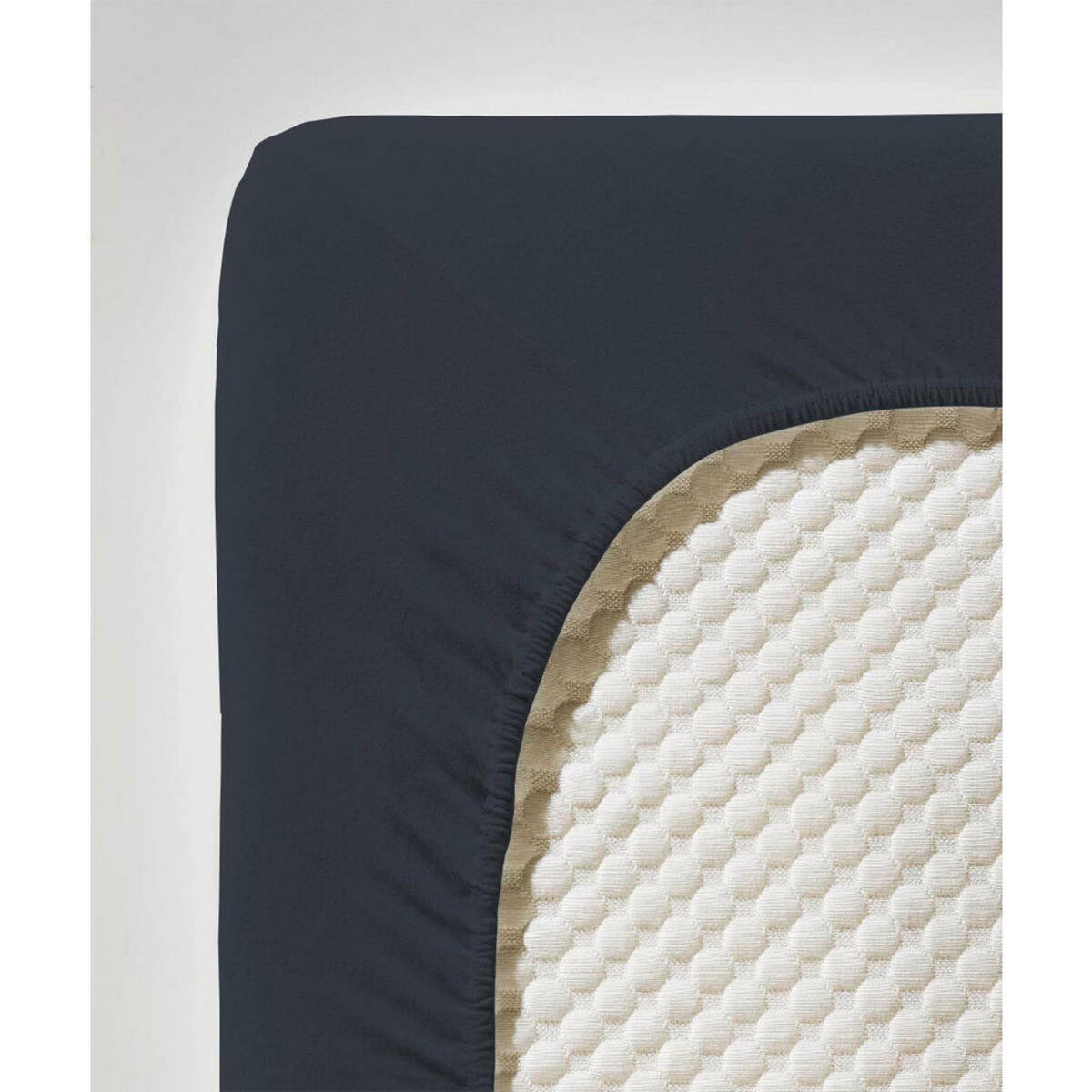 Bild 1 von Fleuresse Spannbetttuch Jenny C, Anthrazit, Textil, 150 cm, bügelleicht, Schlaftextilien, Bettwäsche, Spannbettlaken