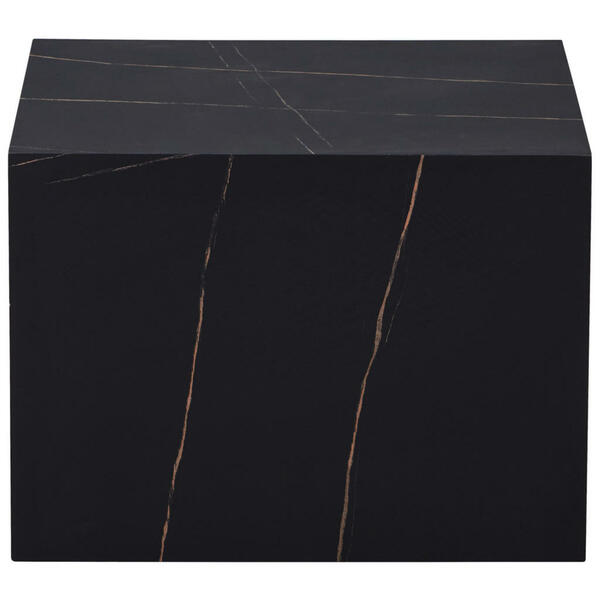 Bild 1 von Mid.you Beistelltisch, Schwarz, Marmoroptik, rechteckig, 55x40x55 cm, Wohnzimmer, Wohnzimmertische, Beistelltische