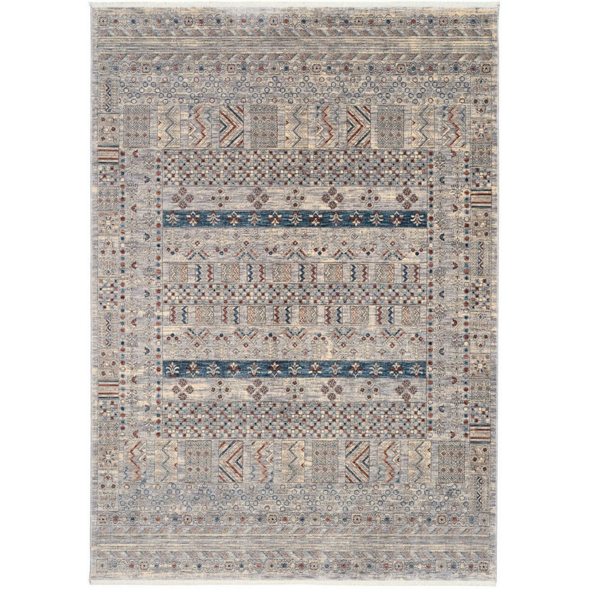 Bild 1 von Cazaris Orientteppich, Grau, Textil, Ornament, rechteckig, 140 cm, Oeko-Tex® Standard 100, für Fußbodenheizung geeignet, pflegeleicht, Teppiche & Böden, Teppiche, Orientteppiche