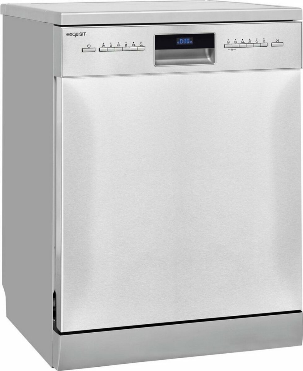 Bild 1 von exquisit Standgeschirrspüler, GSP9614-030B, 14 Maßgedecke