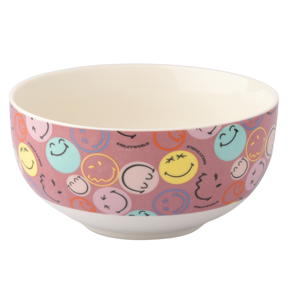 Bild 1 von SmileyWorld Müslischale HELLLILA / WEISS
