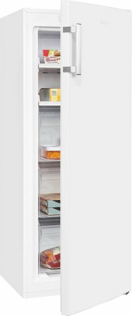 Bild 1 von exquisit Gefrierschrank GS231-NF-H-040C weiss, 143 cm hoch, 54 cm breit