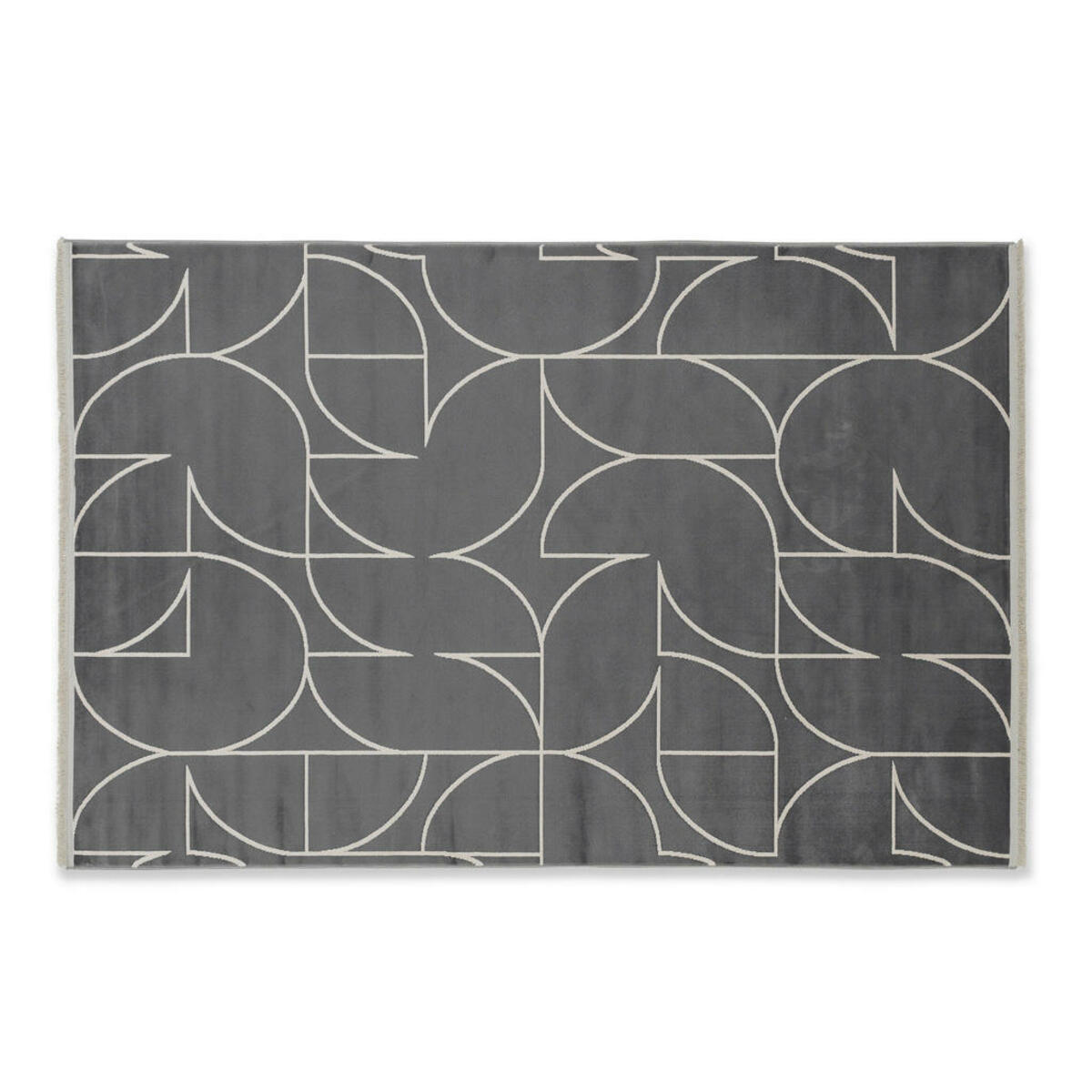 Bild 1 von Schöner Wohnen Webteppich, Anthrazit, Textil, rechteckig, 200 cm, für Fußbodenheizung geeignet, antistatisch, pflegeleicht, Teppiche & Böden, Teppiche, Moderne Teppiche