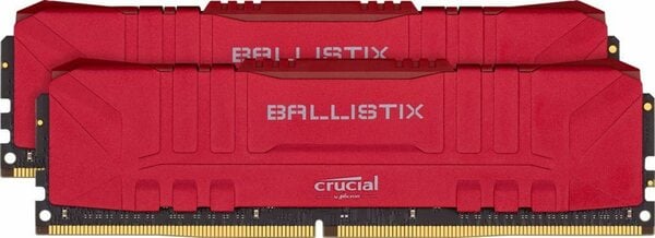 Bild 1 von Crucial DDR4 32GB KIT 2x16GB PC 3200 Crucial Ballistix BL2K16G32C16U4R red Arbeitsspeicher