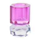 Bild 1 von Mittelgroßer Kerzenhalter für Stabkerze DUNKELPINK / HELLBLAU