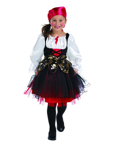 Mädchen Piratin Kostüm