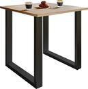 Bild 1 von Esstisch Xona 80x50 cm Schwarz/Eiche Dekor, Schwarz, Sonoma Eiche