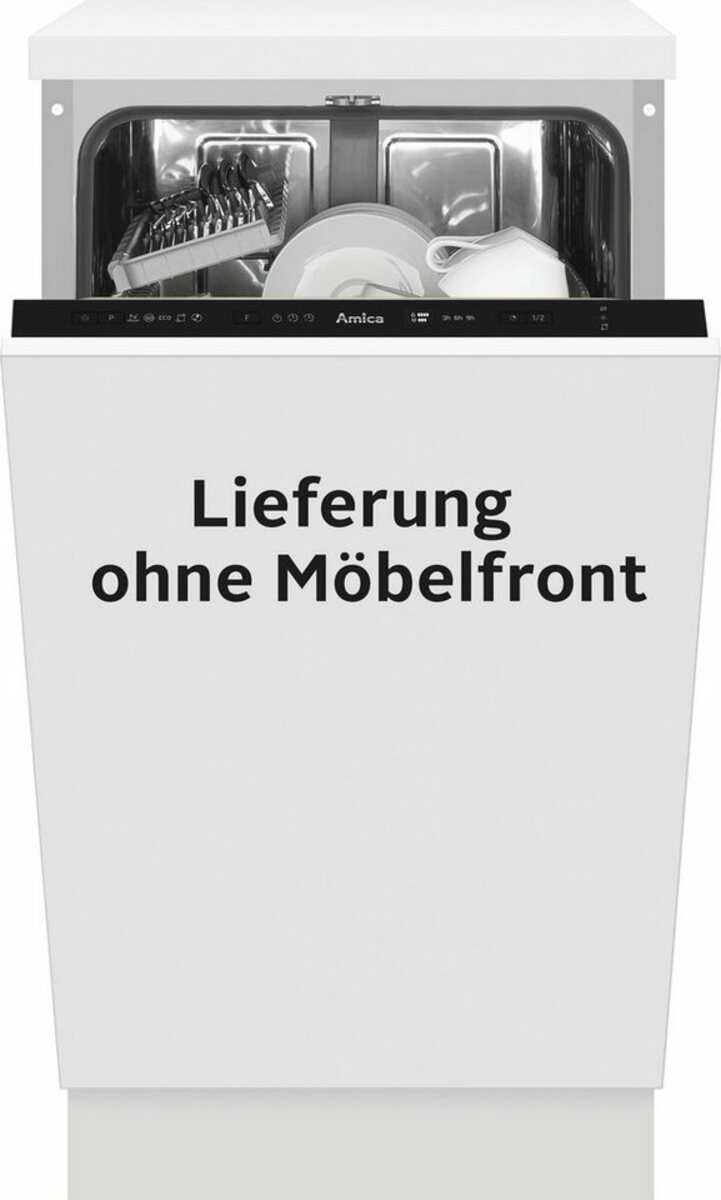 Bild 1 von Amica vollintegrierbarer Geschirrspüler, EGSPV 587 921, 10 Maßgedecke