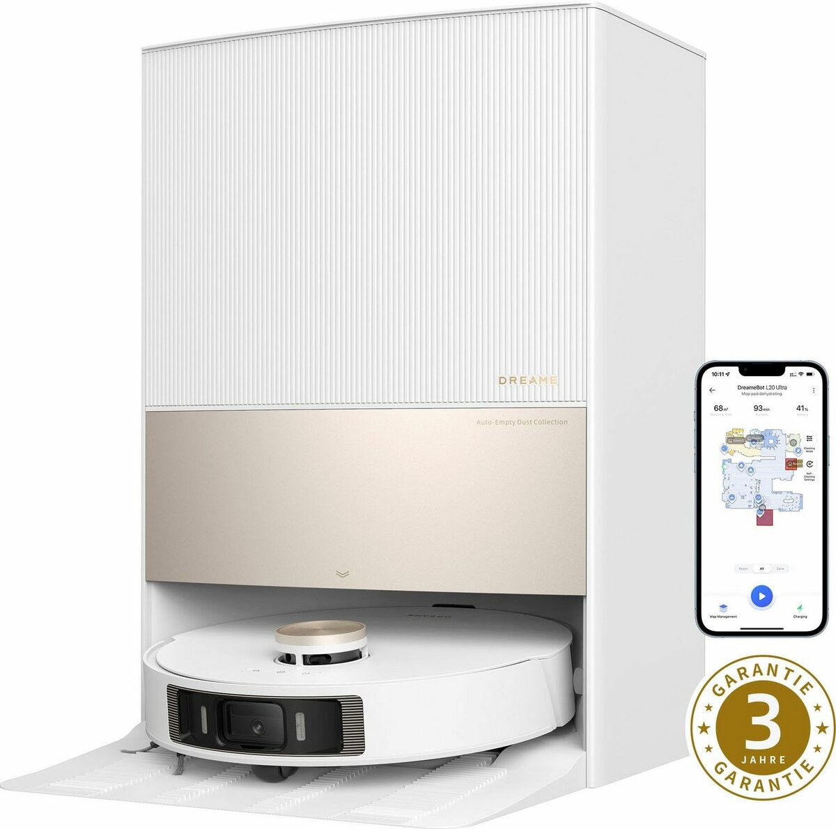 Bild 1 von dreame Nass-Trocken-Saugroboter L20 Ultra / RLX41CE