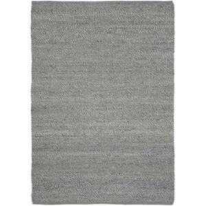 Linea Natura Handwebteppich, Grau, Textil, meliert, quadratisch, 200 cm, für Fußbodenheizung geeignet, Teppiche & Böden, Teppiche, Naturteppiche