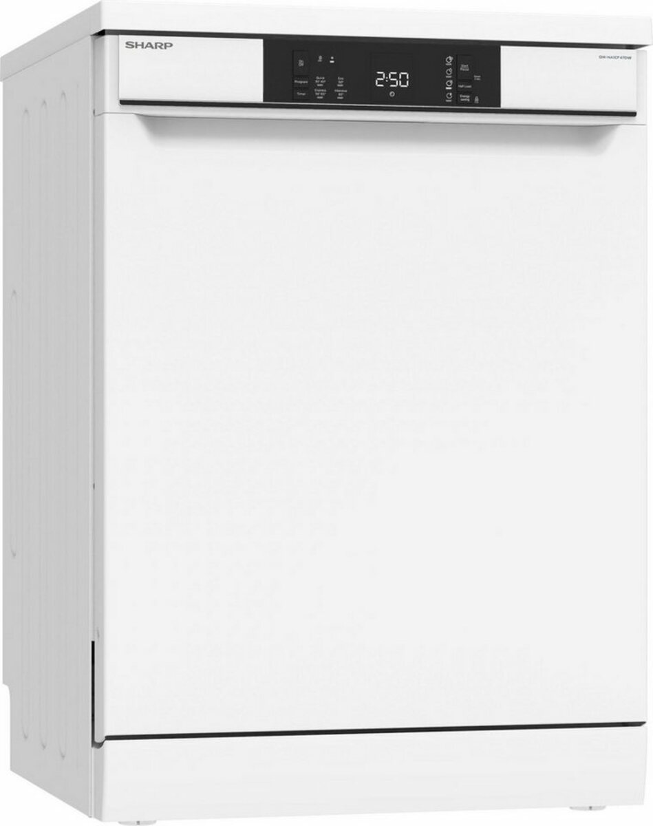 Bild 1 von Sharp Standgeschirrspüler, QW-NA1CF47DW-DE, 13 Maßgedecke