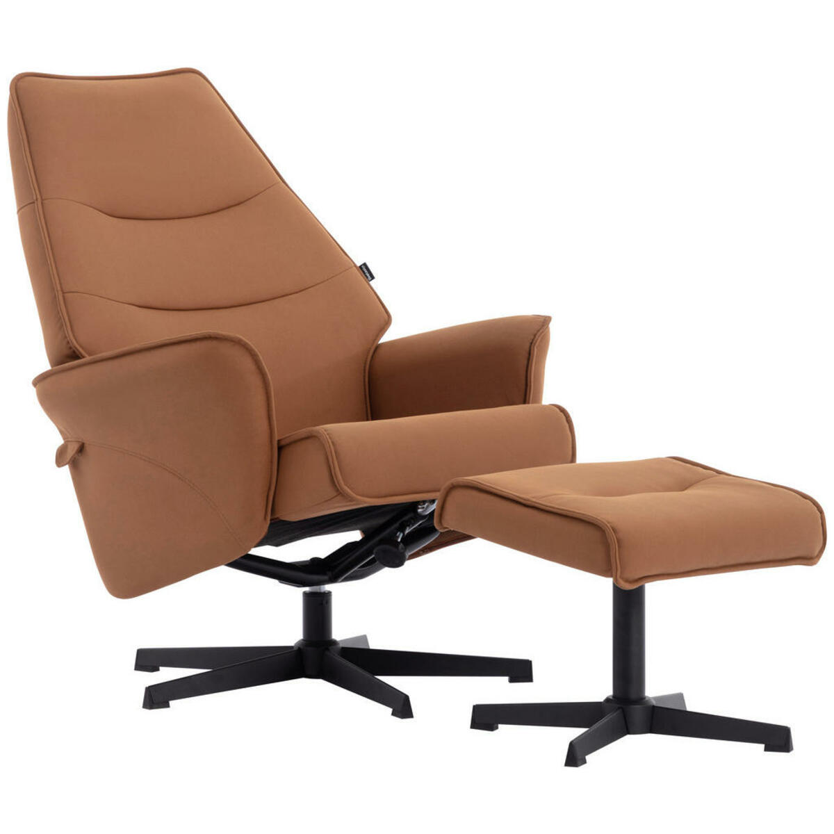 Bild 1 von Livetastic Relaxsesselset Lesesessel, Currygelb, Textil, 77x109x86 cm, Relaxfunktion, Wohnzimmer, Sessel, Relaxsessel