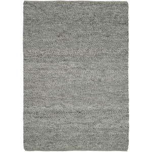 Linea Natura Handwebteppich, Grau, Textil, meliert, rechteckig, 80 cm, für Fußbodenheizung geeignet, Teppiche & Böden, Teppiche, Naturteppiche