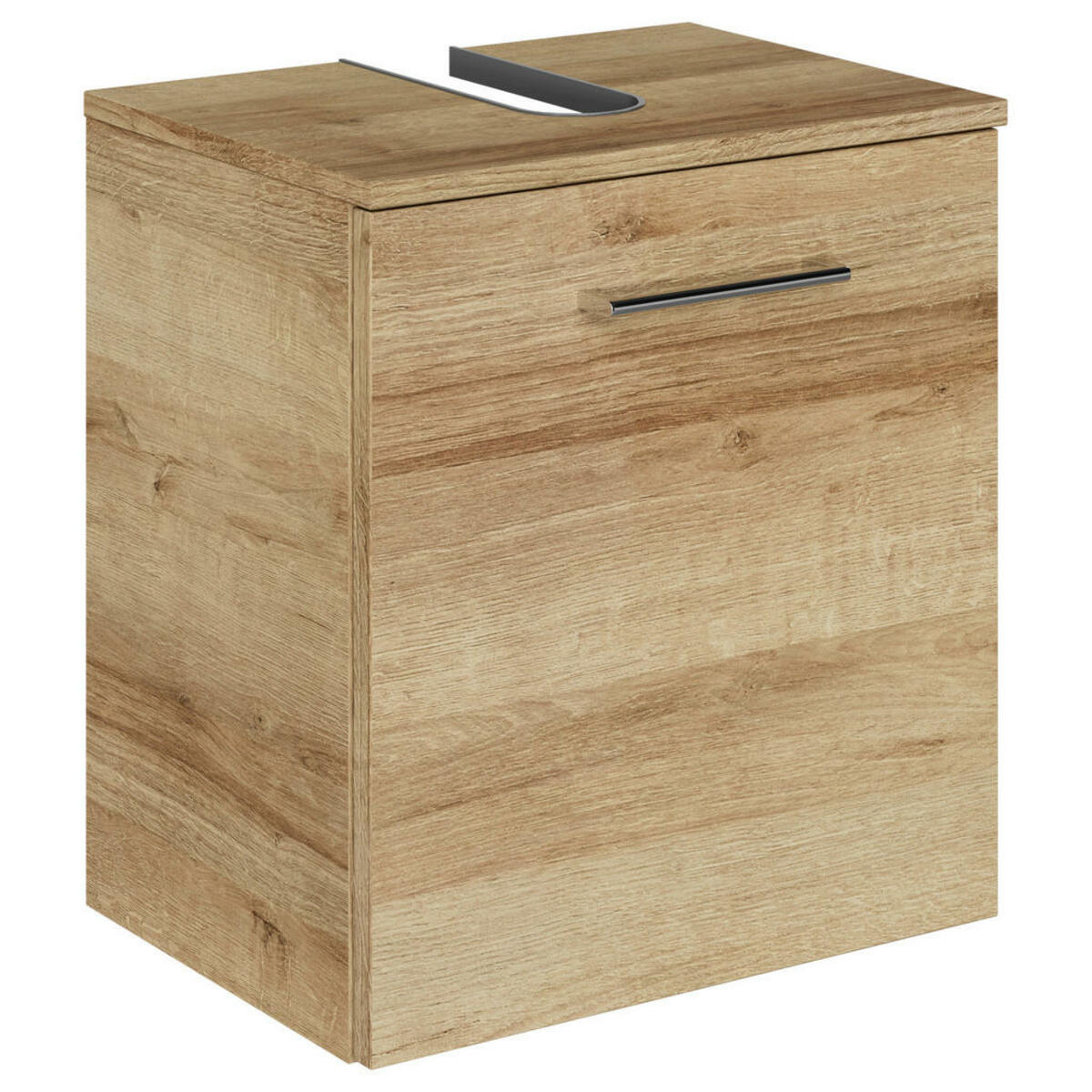 Bild 1 von Sadena Waschbeckenunterschrank M-Plan, Eiche, Metall, 45x49.8x33.3 cm, Goldenes M, Made in Germany, Zusatzausstattung erhältlich, hängend, Typenauswahl, Badezimmer, Badezimmerschränke, Waschbecken