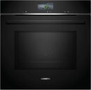 Bild 1 von SIEMENS Backofen mit Mikrowelle iQ700 HM736GAB1, mit 1-fach-Teleskopauszug, ecoClean