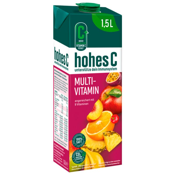 Bild 1 von Hohes C Multivitaminsaft