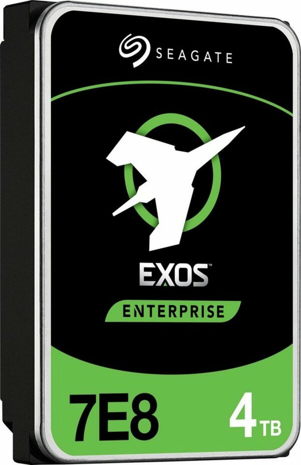 Bild 1 von Seagate Exos 7E8 4TB SAS 512e/4Kn HDD-Server-Festplatte (4 TB) 226 MB/S Lesegeschwindigkeit, Bulk