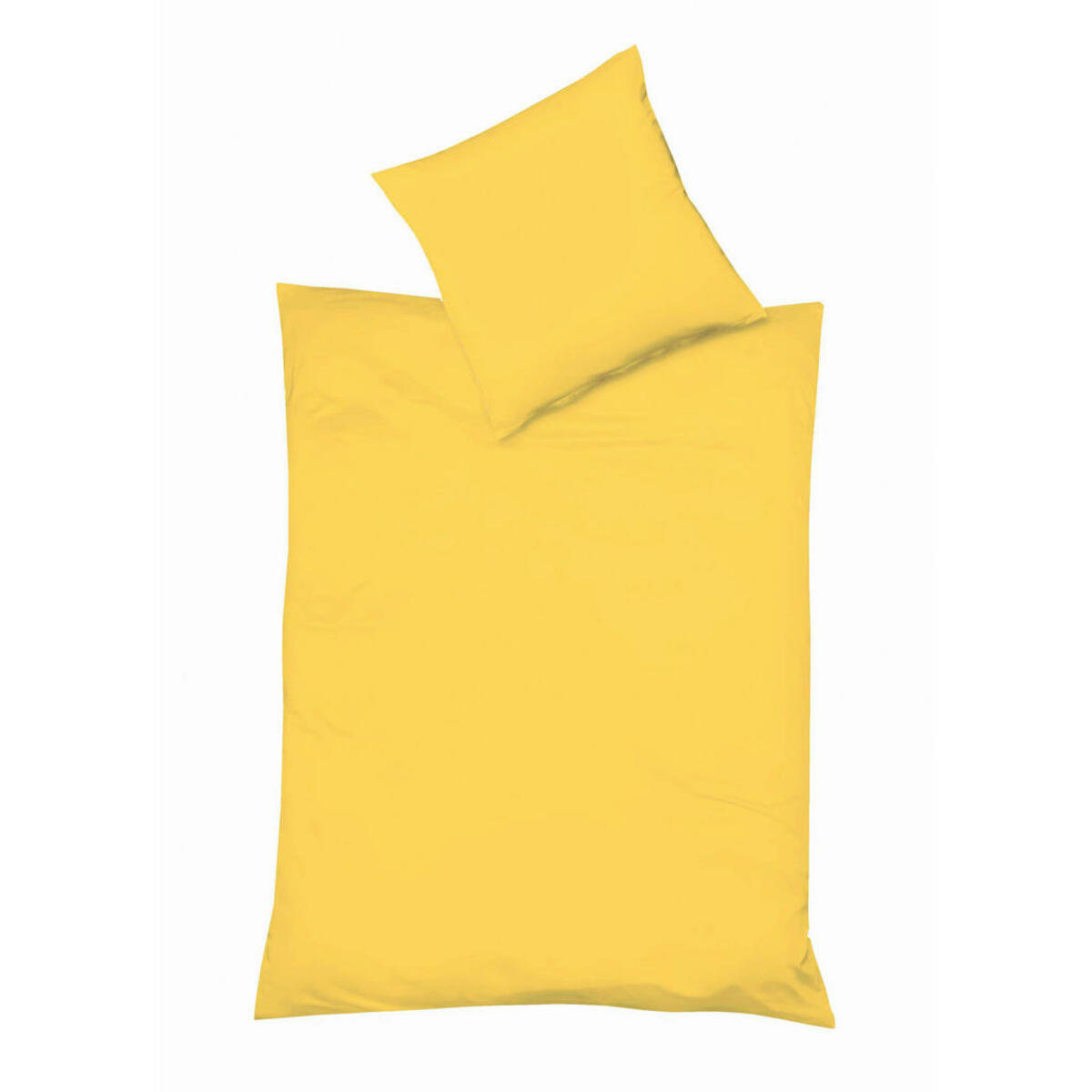 Bild 1 von Fleuresse Bettwäsche Provence, Gelb, Textil, Uni, 240 cm, pflegeleicht, atmungsaktiv, hautfreundlich, bügelleicht, schadstoffgeprüft, Schlaftextilien, Bettwäsche, Bettwäsche