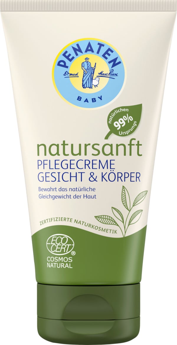 Bild 1 von Penaten Baby Pflegecreme Gesicht & Körper natursanft