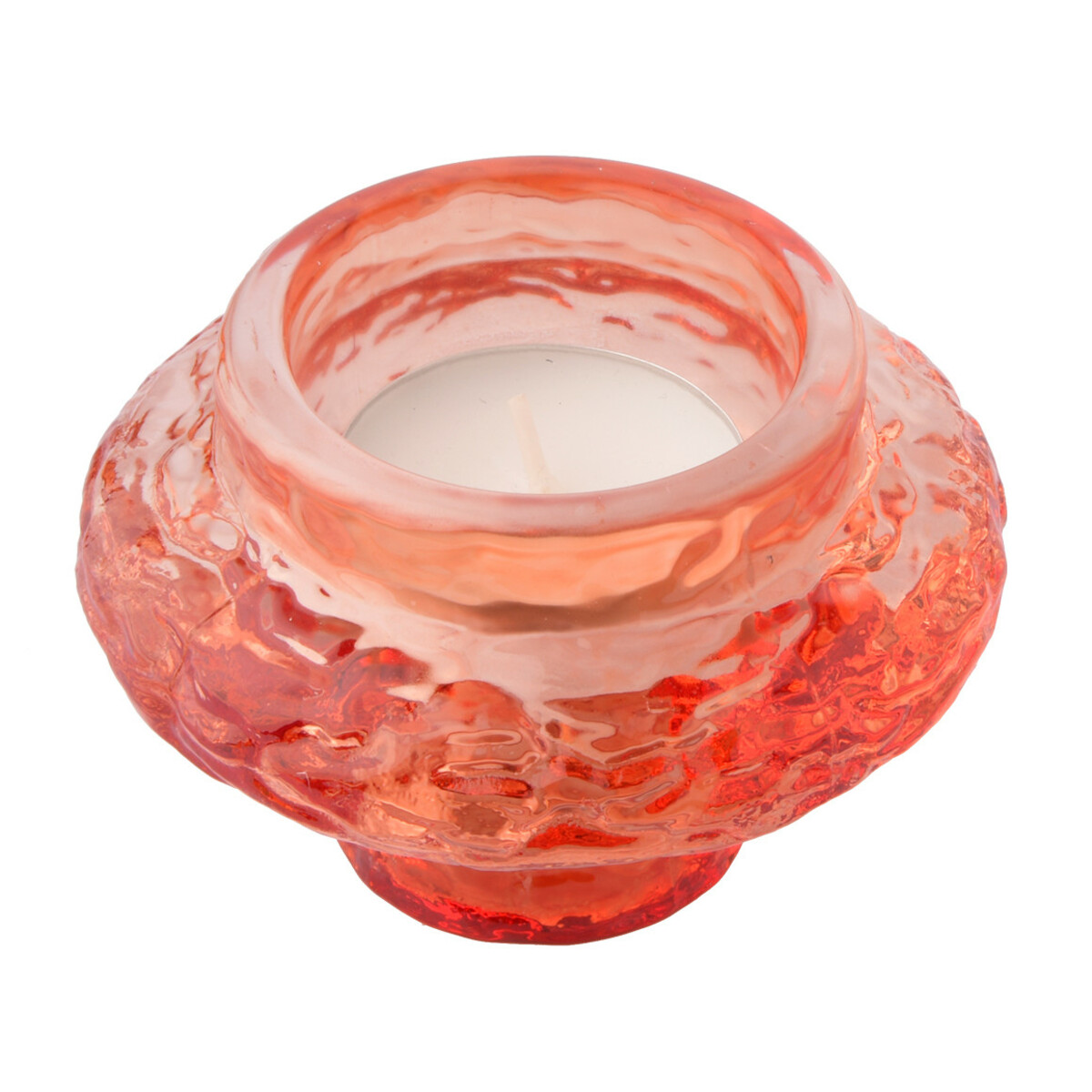 Bild 1 von Teelichthalter in Kristall-Optik ORANGE