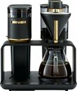 Bild 1 von Melitta Kaffeemaschine mit Mahlwerk EPOS® 1024-04, 1l Kaffeekanne, Papierfilter 1x4, Schwarz/Gold, 360°rotierender Wasserauslauf