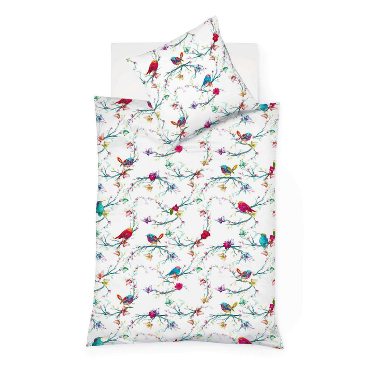 Bild 1 von Fleuresse Bettwäsche Bed Art S, Mehrfarbig, Textil, Tier, 240 cm, pflegeleicht, atmungsaktiv, hautfreundlich, bügelleicht, schadstoffgeprüft, Schlaftextilien, Bettwäsche, Bettwäsche