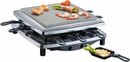 Bild 1 von Steba Raclette RC 3 plus chrom, 8 Raclettepfännchen, 1450 W