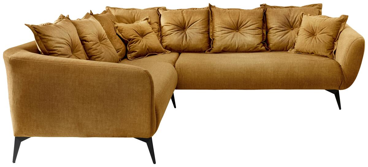 Bild 1 von Wohnlandschaft Baggio Gelb Velours, Gelb